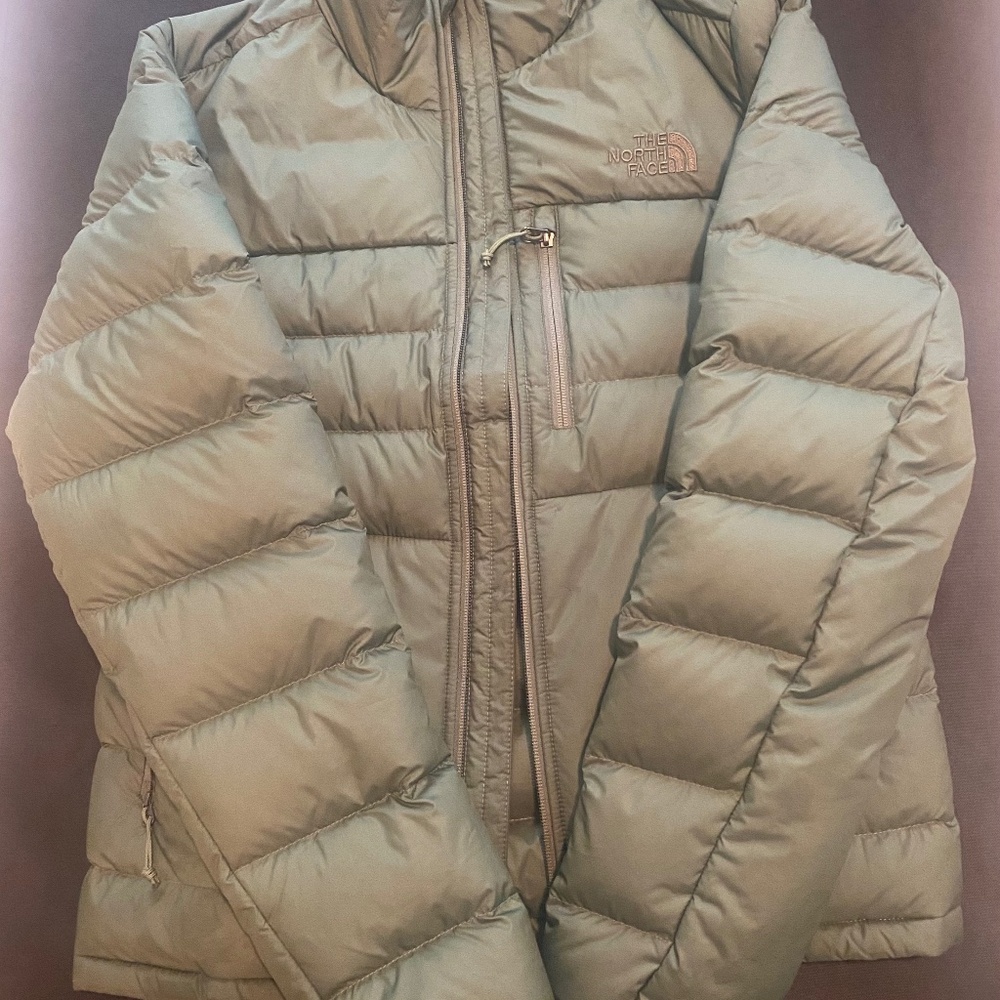 The North Face puffer jacket ‘green’ size xs